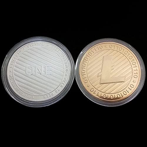 Mücadelesi Coin Litecoin Coin Wright Sanal Hatıra Parası Litecoin Coin Hatıra Madalyası Çoğaltma El Sanatları Koleksiyonu