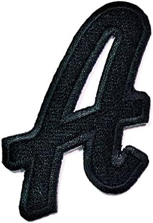 PARİTA Alfabe Harfleri A'dan Z'ye Yama Siyah Harf P Aplike üzerine Demir dikin İşlemeli Sırt Çantası Polo Tişört