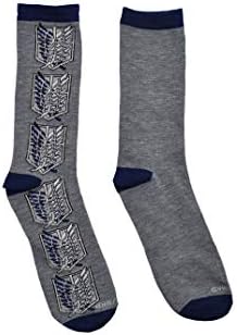 Her şey Legwear Titan Çorap Cosplay (2 Çift) - (1 Boyut) Titan Hediyeler Ekip Çorap Kadın ve erkek