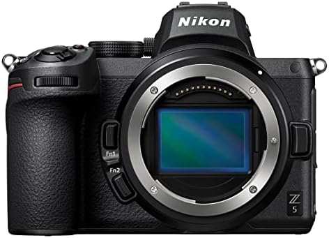 Nikon Z5 Tam Çerçeve Aynasız Fotoğraf Makinesi Vücut Paketi ile 32 GB SD Kart, omuzdan askili çanta, Corel PC Yazılım