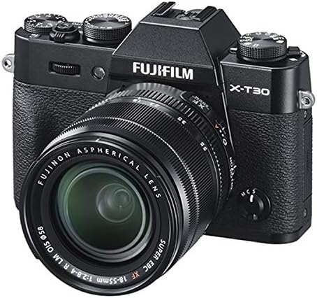 Fujifilm X-T30 Aynasız Dijital Fotoğraf Makinesi w / XF18-55mm F2.8-4. 0 R LM OIS Lens - Siyah