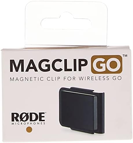 Kablosuz GO, MAGCLİPGO için RØDE Mikrofonlar MagClip GO Manyetik Klips