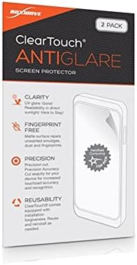 BoxWave Ekran Koruyucu ile Uyumlu ASUS VA27DQ-ClearTouch Parlama Önleyici (2'li paket), Anti-Parmak İzi Mat Film