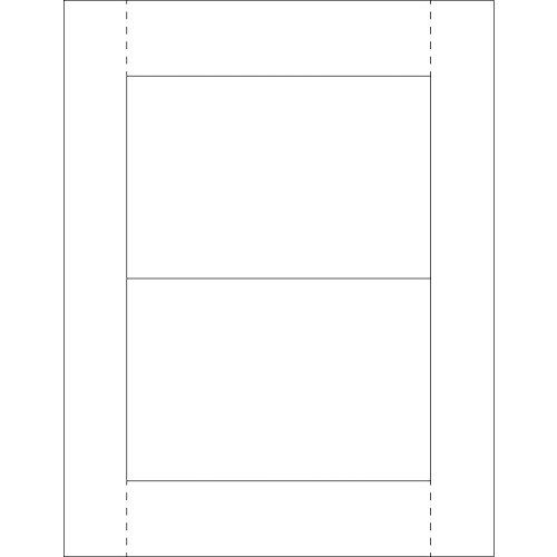 Vinil Zarf Ekleme Kartları, 4 x 6, Beyaz, 100/Kılıf İndirimli Kargo ABD