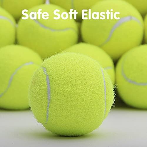 Evcil Hayvan Oynamak için WookYumy Tenis Topları, Küçük Orta Boy Köpekler için 2 inç Köpek Eğitimi Tenis Topları,