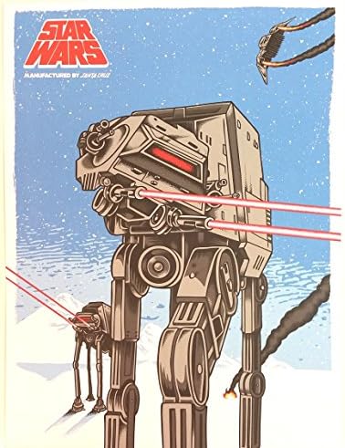 Star Wars Walkers Litografi Sanat Baskı Posteri