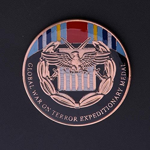 Küresel Terör Seferi Madalya Hatıra Bronz Kaplama Sikke Koleksiyonu Sanat Amerika Birleşik Devletleri Askeri hatıra