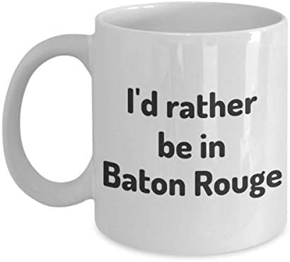İçinde Olmayı Tercih Ederim Baton Rouge çay bardağı Gezgin İş Arkadaşı Arkadaş Hediye Louisiana Seyahat Kupa Mevcut