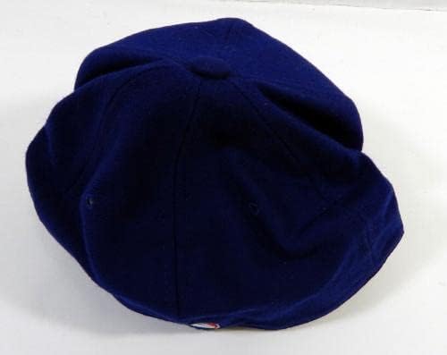 1989-93 Milwaukee Bira Üreticileri Jamie Nogarro 31 Oyun Kullanılmış Mavi Şapka 7.375 DP22790 - Oyun Kullanılmış