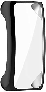 Kılıf ile Uyumlu Fitbit Inspire 2 / Inpsire 3 Ekran Koruyucu, yumuşak Kaplama TPU Tam Koruyucu Kılıf Kapak için Inspire