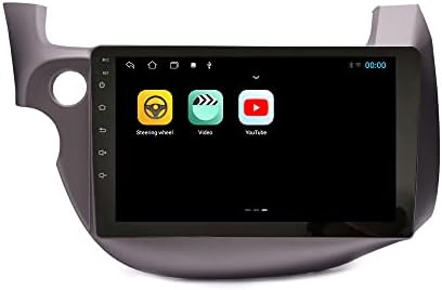 Android 10 Autoradio Araba Navigasyon Stereo Multimedya Oynatıcı GPS Radyo 2.5 D Dokunmatik Ekran Honda Fit 2007-2014