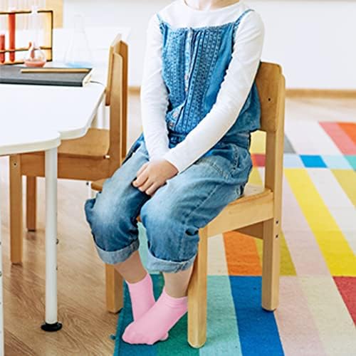 Auranso 15 Pairs Toddler Düşük Kesim Yarım Yastık Çorap Çocuk Erkek Kız Atletik Ayak Bileği Çorap