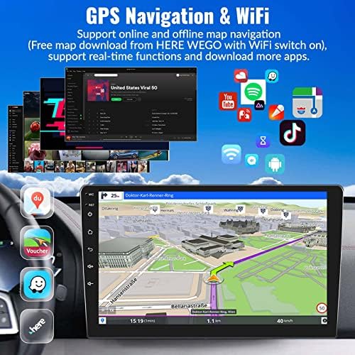 UNITOPSCI Android 10.0 Araba Stereo Radyo Ford Focus 2012 için 2013 2014 2015 2017 2018 GPS Navigasyon 2G+32G