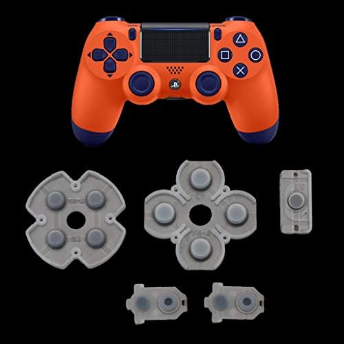 Playstation 4 için PS4 Denetleyici İletken silikon lastik tamponlar için Ualshock 4 JDS JDM 030 D Pad Düğmeleri PS4