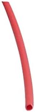 Yeni Lon0167 1 M Uzun Özellikli 0.6 mm İç Dia. tel Tamiri için güvenilir etkinlik Poliolefin Isıyla Daralan Tüp Kırmızı(ıd:2ba