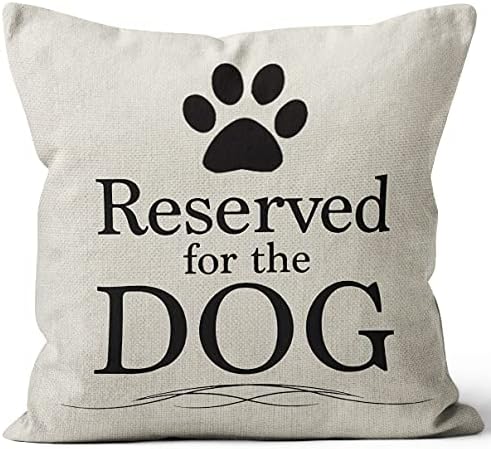 Köpek atmak yastık kılıfı için ayrılmış, köpek sevgilisi hediyeler, Komik köpek yastık örtüsü, Hediyeler köpek Anne,