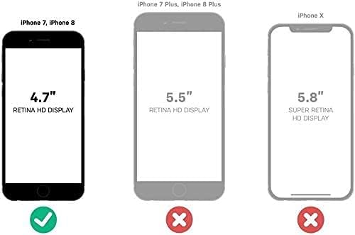OtterBox Defender Serisi Sağlam iPhone için Kılıf SE 3. Nesil (2022), iPhone SE 2. (2020), iPhone 8, iPhone 7 (Plus