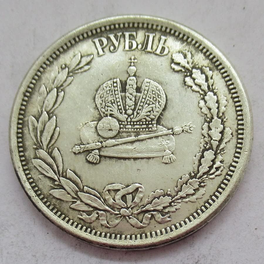 Rus 1883 Yabancı Çoğaltma Gümüş Kaplama hatıra parası
