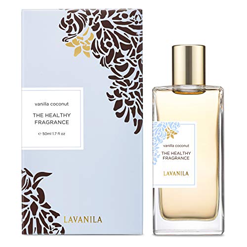Lavanila - Sağlıklı Koku Temiz ve Doğal, Vanilyalı Hindistan Cevizi Parfüm Seti (1,7 oz. + 0.34 oz.)
