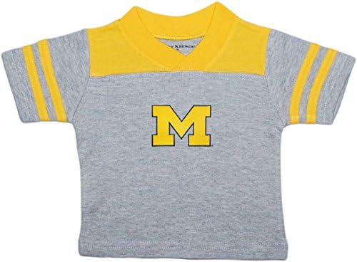 Michigan Üniversitesi Wolverines Anahat M Bebek Spor Gömlek