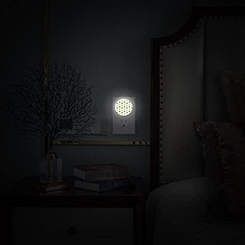 Yumuşak Beyaz LED Fiş Uyku Gece Lambası Kreş Koridor için Ideal Çocuk Odası Mutfak 2 Paket Şafak Vakti Sensörü Yeşil