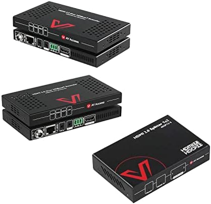 AV Erişimi (4KEX70-H2 ve 4KSP12-S) HDBaseT 4K HDMI Genişletici ve HDMI Dağıtıcı