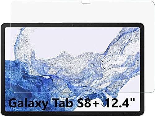 SaharaCase-ZeroDamage Ultra Güçlü Temperli Cam Ekran Koruyucu için Samsung Galaxy Tab S8 + (12.4 İnç) - Ultra Güçlü