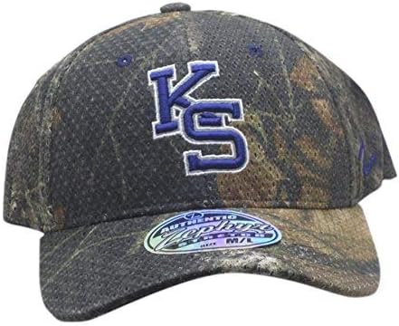 Üniversite Şapkaları Kansas Eyaleti Yaban Kedileri Tamamen Kamuflaj M / L Gömme Şapka