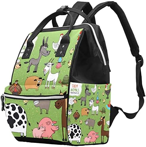 Bebek bezi sırt çantası Çiftlik Hayvanları Bebek bezi çantası Değiştirme Çantaları Bebek Bezi çantaları