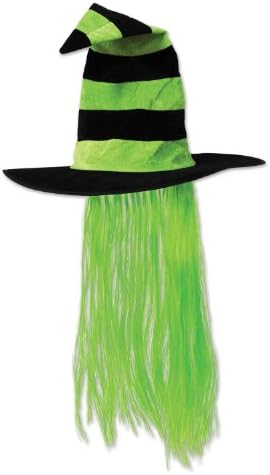 Beistle 00713-LG Saçlı Cadı Şapkası