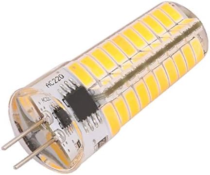 X-DREE 200 V-240 V 5 W LED Ampul Lamba Epistar 80SMD-2835 LED Dim G4 Sıcak Beyaz(200 ν-240 ν 5 W Bombilla LED Epistar