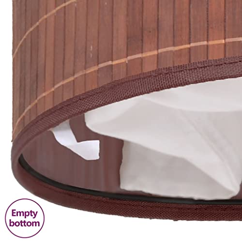 Bambu Sepet, Yatak Odası için Tuvalet için Saplı Büyük Kapasiteli Çamaşır Kutusu