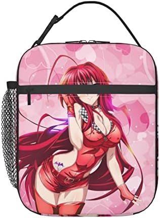 Lise Dxd öğle yemeği çantası 3d Anime ısı yalıtımlı yemek kabı yeniden Kullanılabilir öğle yemeği termal çanta taşınabilir
